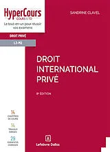 Broschiert Droit international privé von Sandrine Clavel