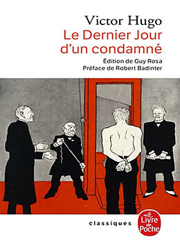 Couverture cartonnée Le dernier jour d'un condamné de Victor Hugo