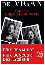 Kartonierter Einband D'après une histoire vraie von Delphine de Vigan