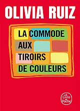 Kartonierter Einband La Commode aux tiroirs de couleurs von Olivia Ruiz