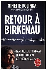 Kartonierter Einband Retour à Birkenau von Ginette Kolinka