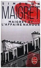 Broschiert Maigret et l'affaire Nahour von Georges Simenon