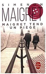 Kartonierter Einband Maigret tend un piege von Georges Simenon