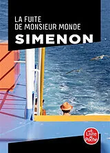 Broschiert La fuite de Monsieur Monde von Georges Simenon