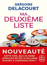 Kartonierter Einband Ma deuxième liste von Grégoire Delacourt