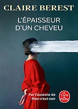 Broschiert L'épaisseur d'un cheveu von Claire Berest