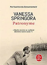 Kartonierter Einband Patronyme von Vanessa Springora