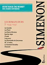 Broschiert Les romans durs. Vol. 2. 1934-1937 von Georges Simenon