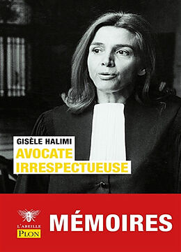 Broché Avocate irrespectueuse de Gisèle Halimi