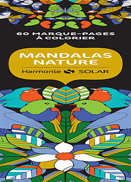 Broché Mandalas nature : 60 marque-pages à colorier de Alan Guilloux