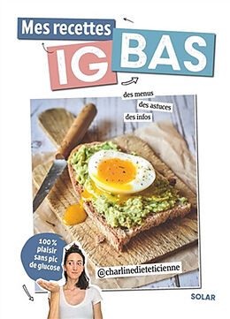 Broché Mes recettes IG bas de Charline Wirth