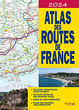 Broché Atlas des routes de France 2024 de 