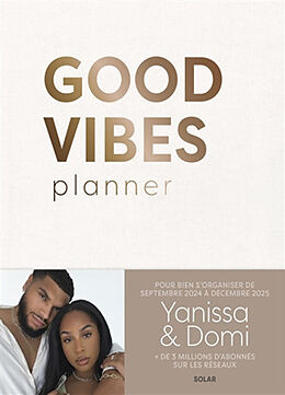 Broché Good vibes : planner de Yanissa; Domi