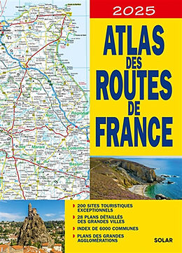 Broschiert Atlas des routes de France 2025 von 