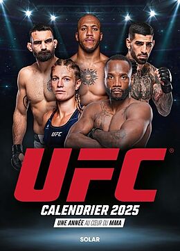 Broché UFC : une année au coeur du MMA : calendrier 2025 de 