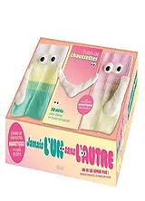 Broschiert Potes de chaussettes : jamais l'un sans l'autre : on ne les sépare plus ! von Sans