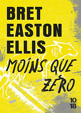 Broché Moins que zéro de Bret Easton Ellis