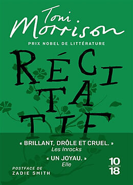 Broschiert Récitatif von Toni Morrison