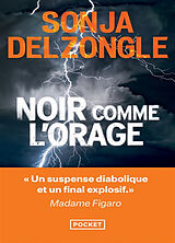 Broché Noir comme l'orage de Sonja Delzongle