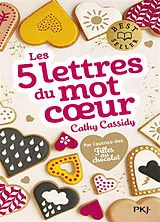 Broschiert Les 5 lettres du mot coeur von Cathy Cassidy