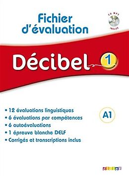 Couverture cartonnée Décibel 1, fichier d'évaluation, A1 de 