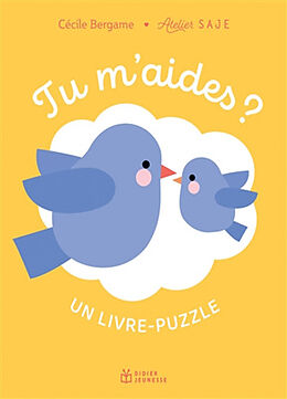 Couverture cartonnée Tu m'aides ? : un livre-puzzle de Cécile et al Bergame