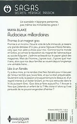 Taschenbuch Audacieux milliardaires : série intégrale von Maya Blake