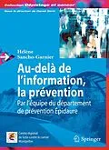 E-Book (pdf) Au-delà de l'information, la prévention von Hélène Sancho-Garnier