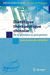 Couverture cartonnée Diététique chinoise de la femme enceinte de Marie-Emmanuelle Gatineaud