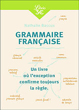 Broché Grammaire française de Nathalie Baccus