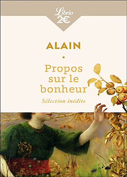 Broché Propos sur le bonheur de ALAIN