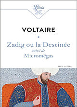Broché Zadig ou La destinée. Micromégas de Voltaire