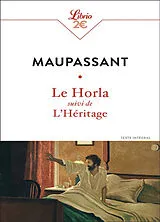 Broschiert Le Horla. L'héritage : texte intégral von Guy de Maupassant