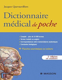 E-Book (pdf) Dictionnaire medical de poche von Jacques Quevauvilliers