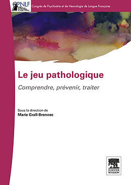 eBook (pdf) Le jeu pathologique de Marie Grall-Bronnec