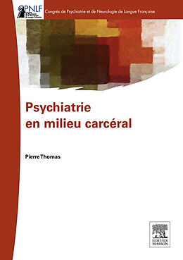 eBook (pdf) Psychiatrie en milieu carceral de Pierre Thomas