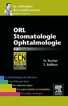 E-Book (epub) ORL-Stomatologie-Ophtalmologie von Sonanda Bailleux, Nicolas Rocher