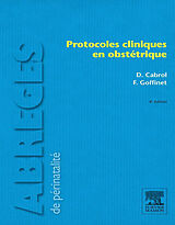 eBook (pdf) Protocoles cliniques en obstetrique de Dominique Cabrol