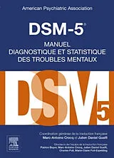 Kartonierter Einband DSM-5, manuel diagnostique et statistique des troubles mentaux von American Psychiatric