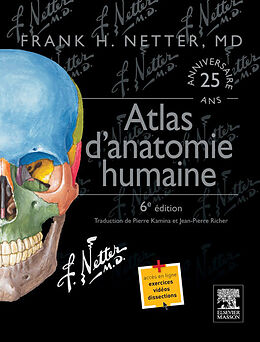 eBook (pdf) Atlas d'anatomie humaine de Frank H. Netter
