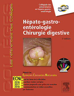 E-Book (pdf) Hépato-gastro-entérologie - Chirurgie digestive von 