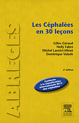 eBook (epub) Les cephalees en 30 lecons de Nelly Fabre