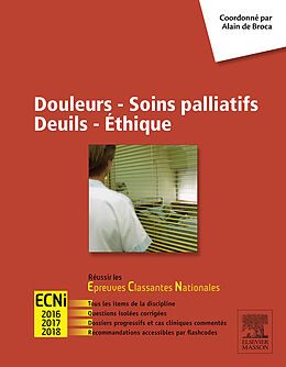 eBook (epub) Douleurs - Soins palliatifs - Deuils - Ethique de Alain De Broca