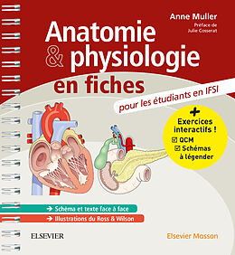 eBook (pdf) Anatomie et physiologie en fiches Pour les etudiants en IFSI de Anne Muller