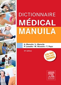 Broché Dictionnaire médical Manuila de 