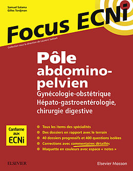 eBook (epub) Pole abdomino-pelvien : Gynecologie-Obstetrique/Hepato-gastroenterologie-Chirurgie digestive de Laurent Sabbah