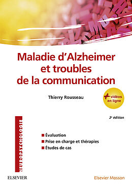 eBook (epub) Maladie d'Alzheimer et troubles de la communication de Thierry Rousseau
