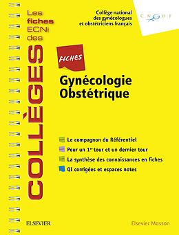 eBook (epub) Fiches Gynécologie-Obstétrique de 