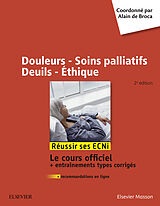 E-Book (pdf) Douleurs - Soins palliatifs - Deuils - Ethique von Alain De Broca