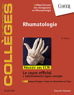 eBook (epub) Rhumatologie de Cofer